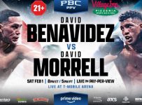 Benavidez vs Morrell PPV 2/1/25 1st February 2025